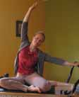 Elizabeth on Pilates reformer